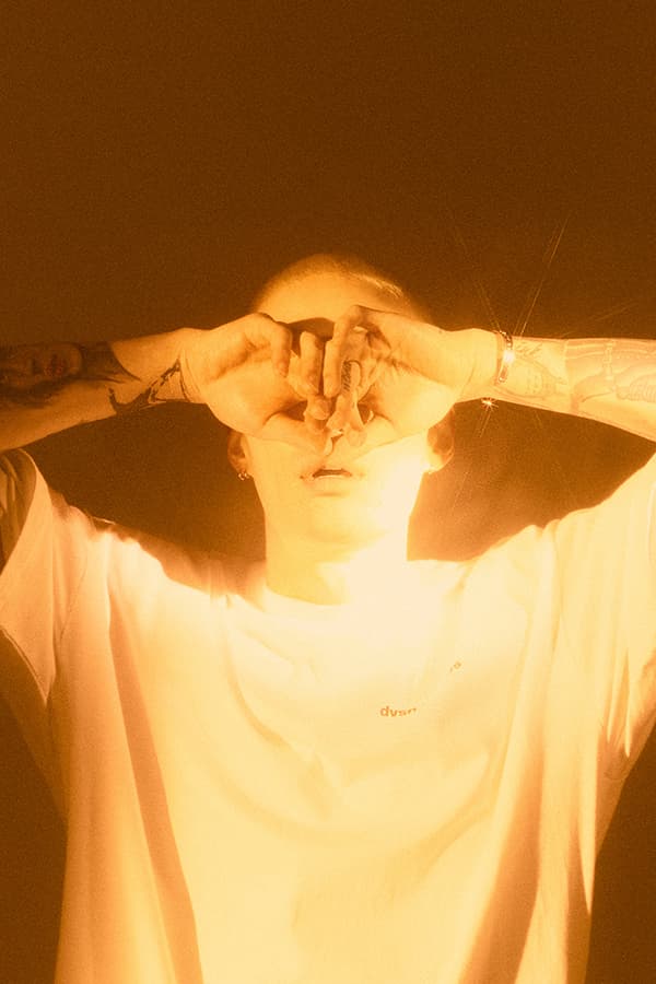 DVSN Studios Spring Summer 2019 Lookbook Cap T shirt hoodie socks Hong Janghyun