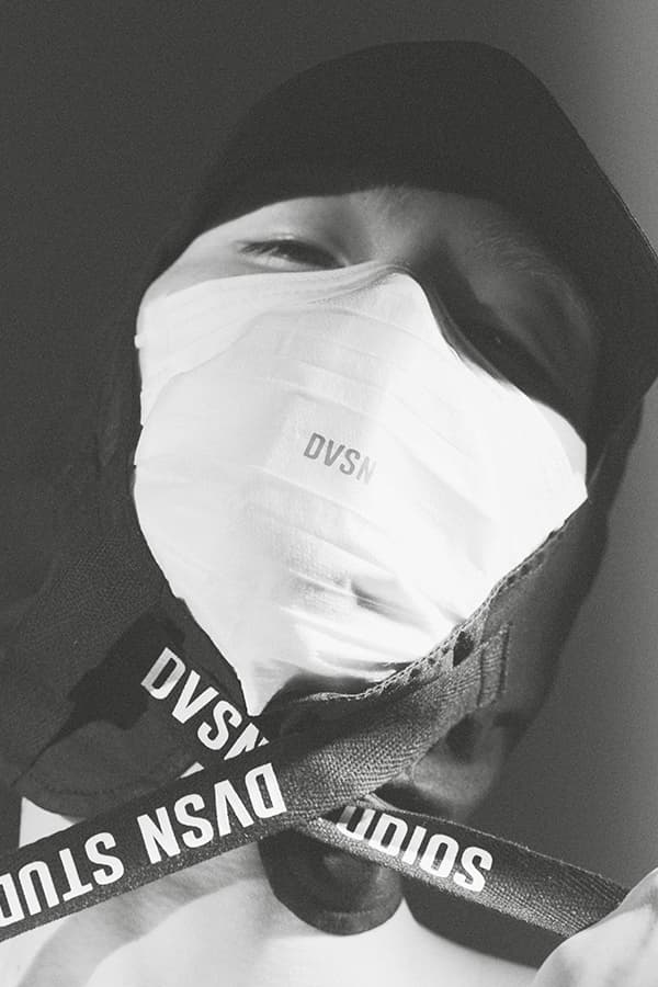 DVSN Studios Spring Summer 2019 Lookbook Cap T shirt hoodie socks Hong Janghyun