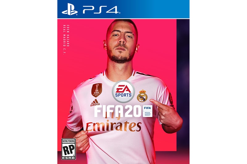 Eden Hazard Virgil van Dijk for FIFA 20 game video gaming football soccer liverpool FC real madrid xbox one playstation ps4 cover star athlete