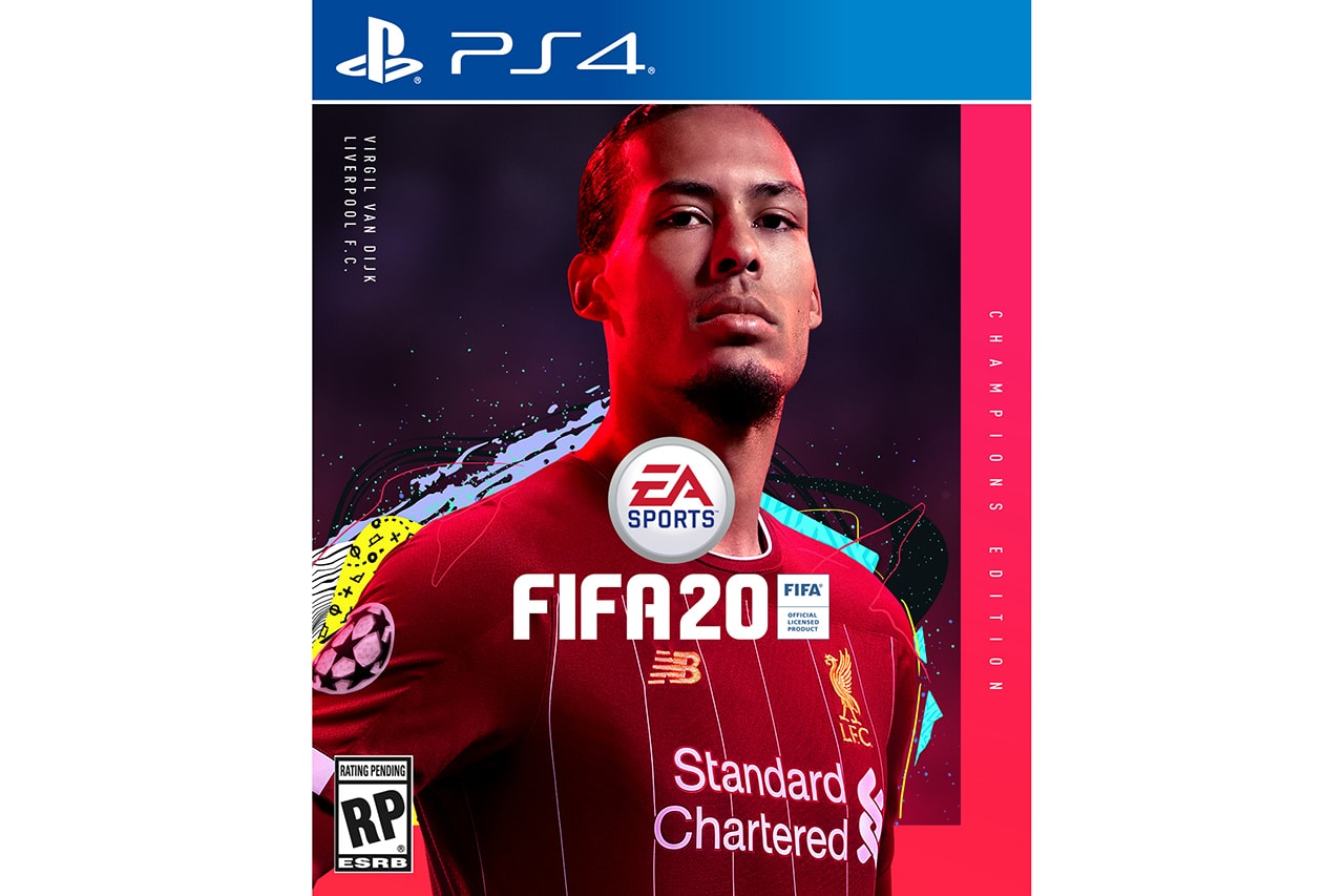 Eden Hazard Virgil van Dijk for FIFA 20 game video gaming football soccer liverpool FC real madrid xbox one playstation ps4 cover star athlete
