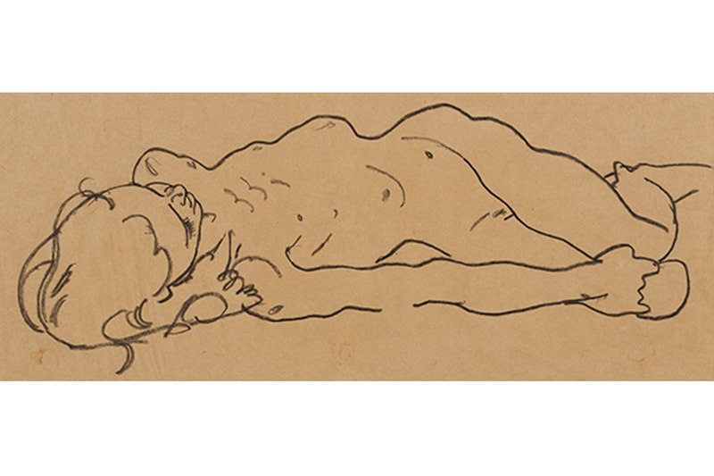 egon schiele reclining nude portrait habitat for humanity 