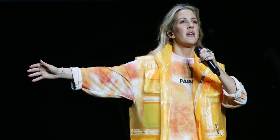 Ellie Goulding performed at the Dallas Cowboys' Thanksgiving