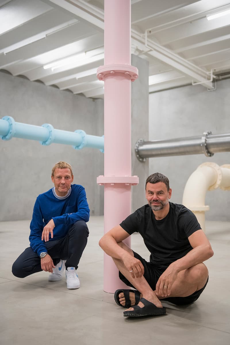 elmgreen dragset its not what you think exhibition blueproject foundation barcelona il salotto gallery artists installation boiler room hiv aids pills pastel colors body metaphor 