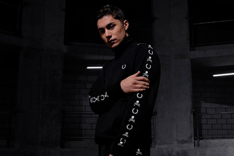 END. x mastermind WORLD x Fred Perry Collaboration Tracksuit Polo Shirt T-Shirt Tee For Sale Release Information