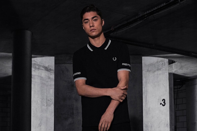 END. x mastermind WORLD x Fred Perry Collaboration Tracksuit Polo Shirt T-Shirt Tee For Sale Release Information