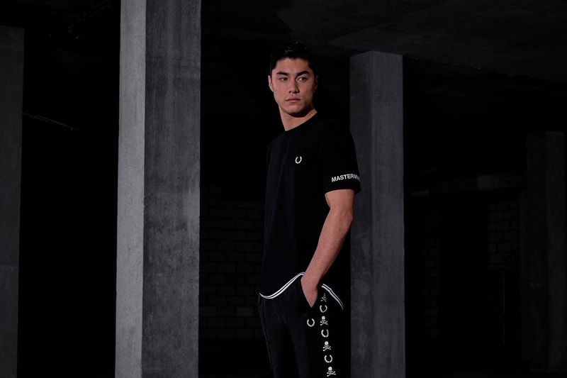END. x mastermind WORLD x Fred Perry Collaboration Tracksuit Polo Shirt T-Shirt Tee For Sale Release Information