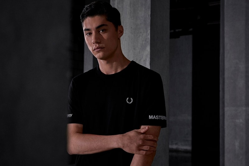 END. x mastermind WORLD x Fred Perry Collaboration Tracksuit Polo Shirt T-Shirt Tee For Sale Release Information