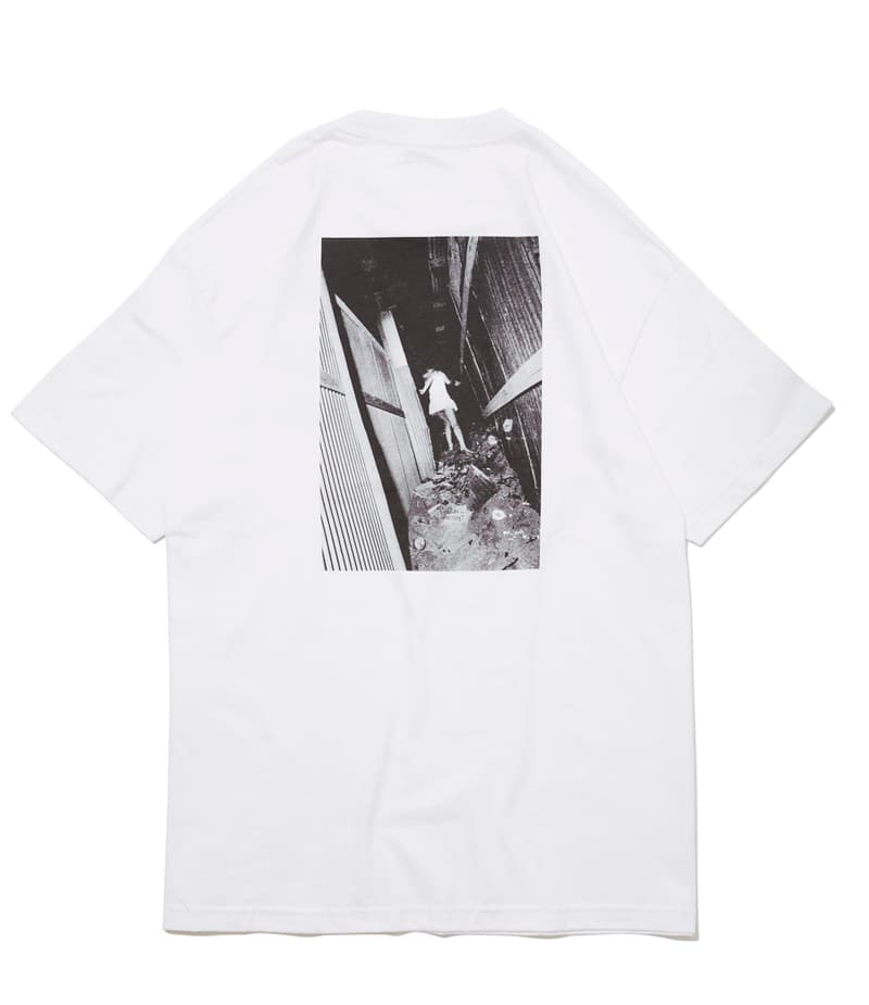 Daido Moriyama Qucon Evisen Skateboards Tees Jackets Bags White Black Photography Lips