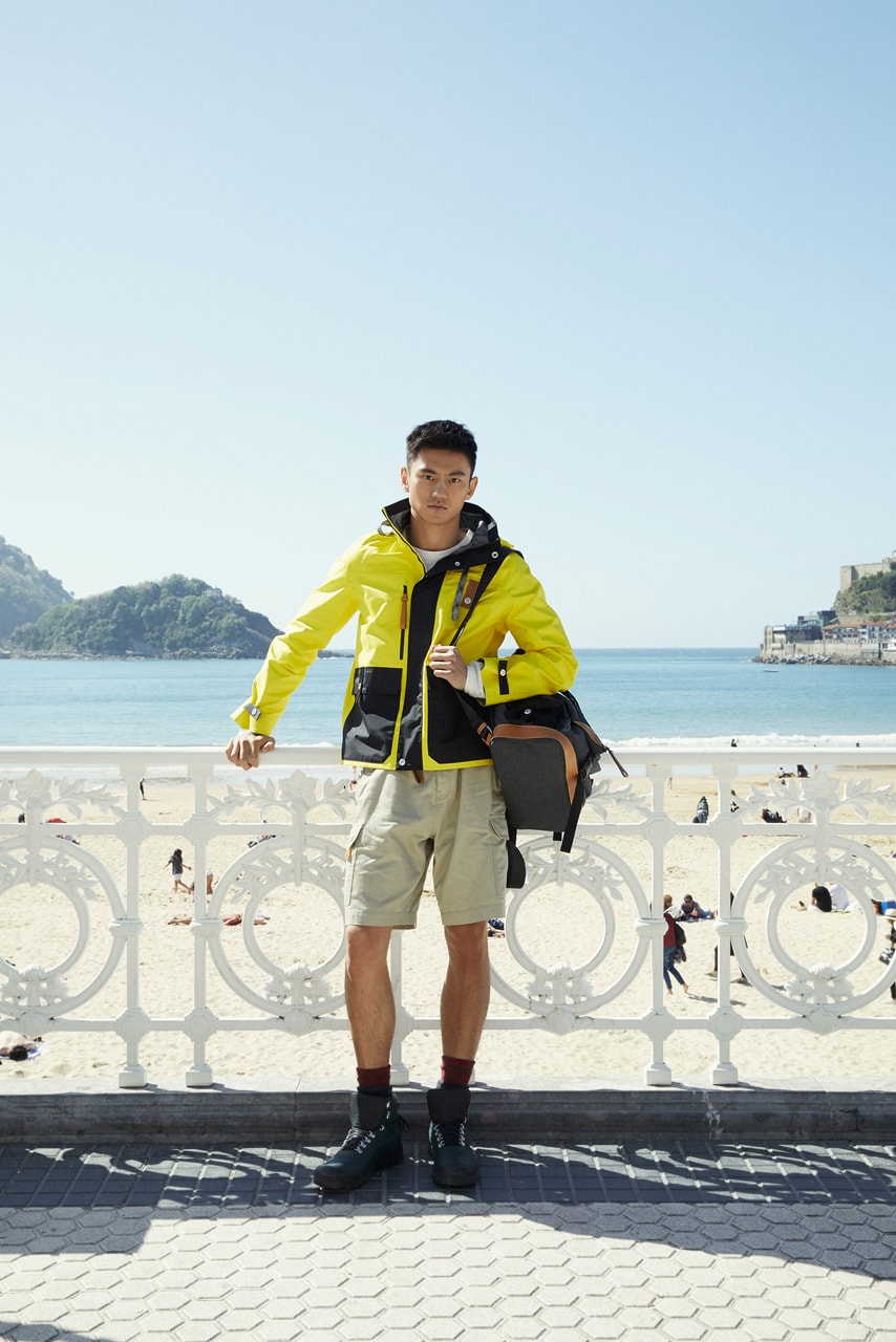 Eye/Loewe/Nature Fall/Winter 2019 collection lookbook campaign release Jackets Shorts Parkas Tees Accessories Green Orange Yellow Blue Gray 