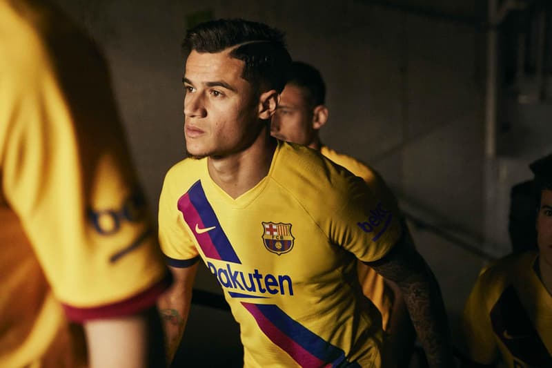 Fc Barcelona 2019 20 Away Kit By Nike Hypebeast