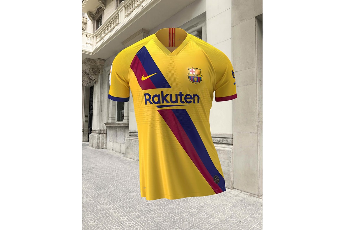 Fc Barcelona 2019 20 Away Kit By Nike Hypebeast