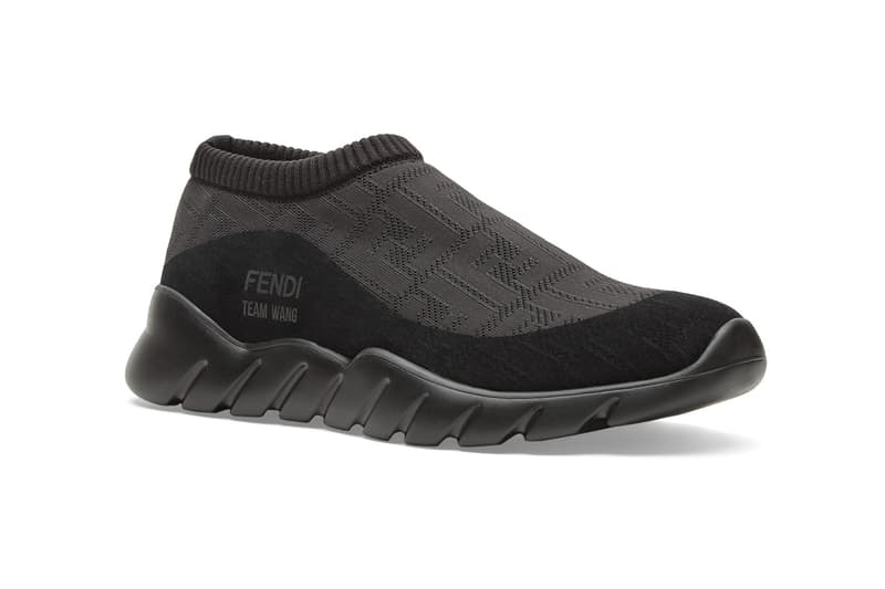 FENDI x Jackson Wang Collaborative Capsule fendiman Silvia Venturini Fendia baguette bag FF logo clutch baseball hat sneakers slides FENDI Team Wang Release date