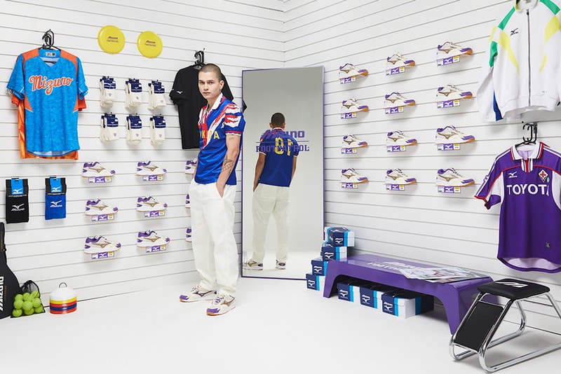Footpatrol x Mizuno Sky Medal OG Collaboration Sneaker Release Information First Look Drop Retro Runner Japanese Sports Brand London Footwear Store 1992 '90s 