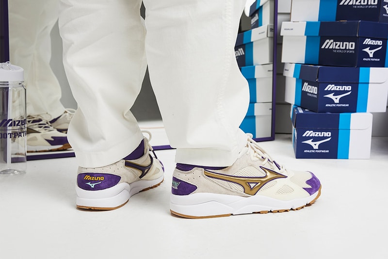 Footpatrol x Mizuno Sky Medal OG Collaboration Sneaker Release Information First Look Drop Retro Runner Japanese Sports Brand London Footwear Store 1992 '90s 