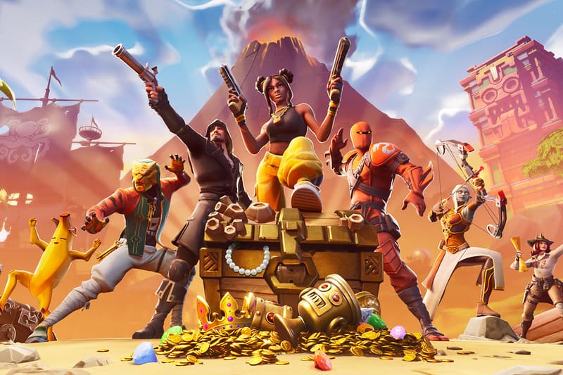 Fortnite Uniqlo UT Announcement t shirt Llama Loot Piñata