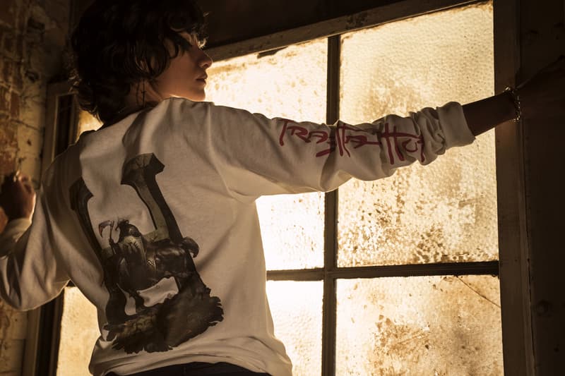 Frank Frazetta HUF Capsule Collection lookbook release Fleece Tees Hats Accessories Artwork L.A. Witch Black White Red Pink Green