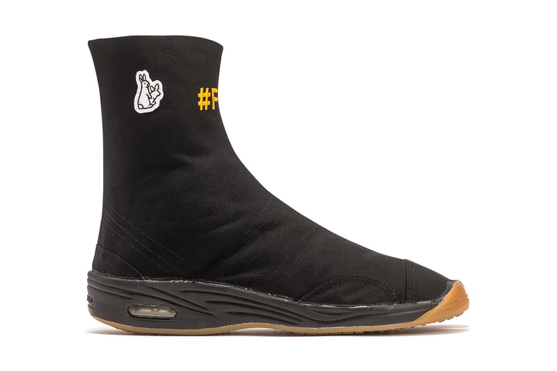 FR2 Air Tabi Shoes Release info Black Gum Buy FXXKING RABBITS Sneakers
