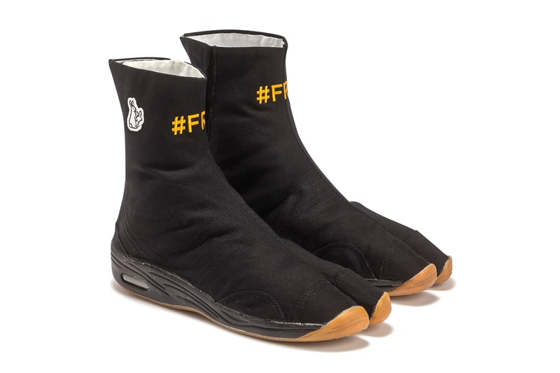 FR2 Air Tabi Shoes Release info Black Gum Buy FXXKING RABBITS Sneakers