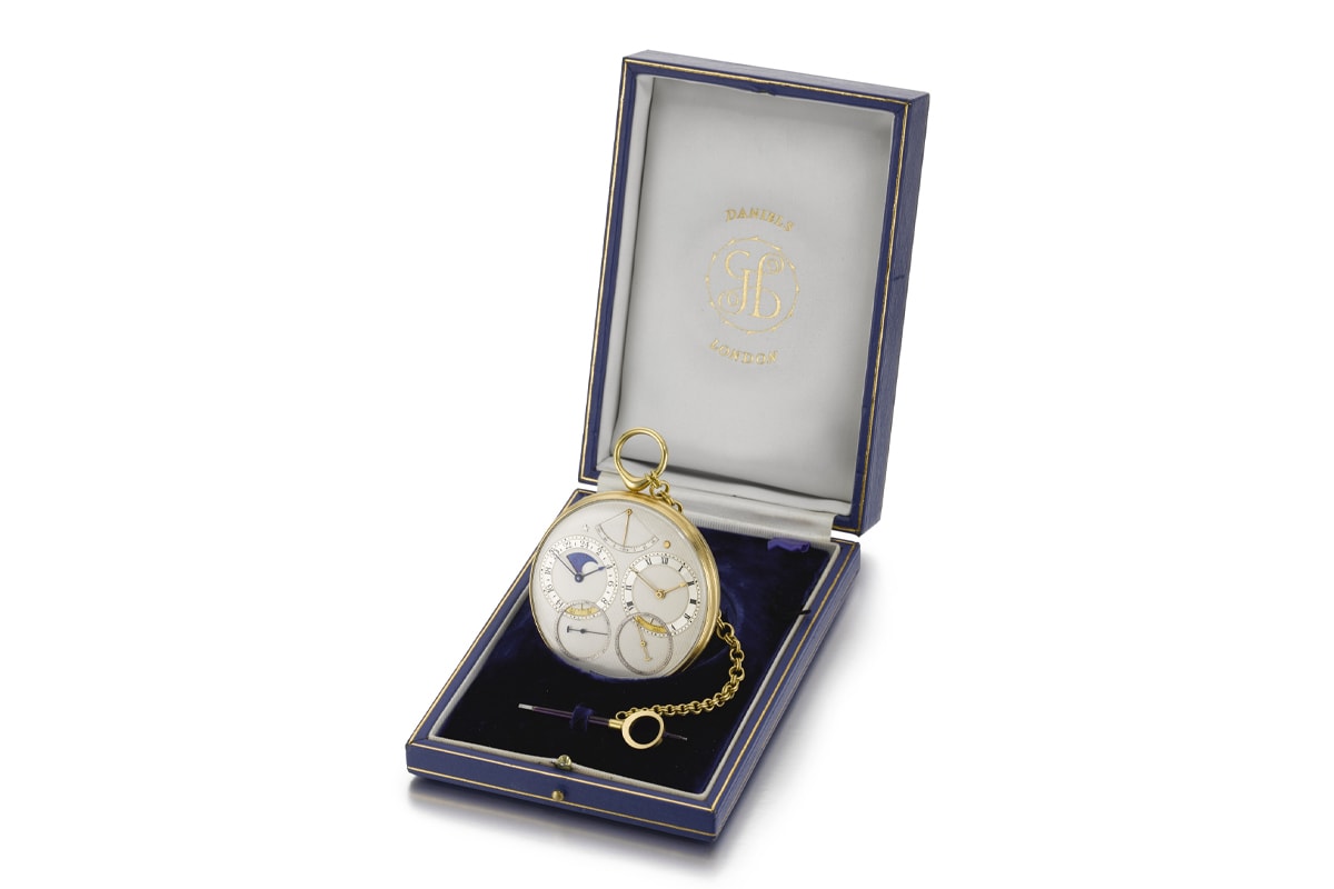 George Daniels Space Traveller I Sothebys Sale auction most expensive english watch england 