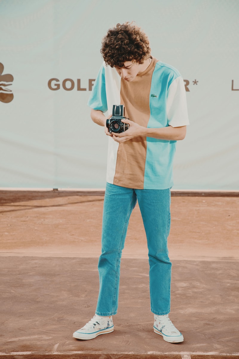 SPOTTED: Tyler, The Creator in Lacoste x GOLF le FLEUR – PAUSE Online