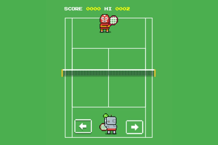 Google Hid an 8-Bit Tennis Game to Celebrate Wimbledon