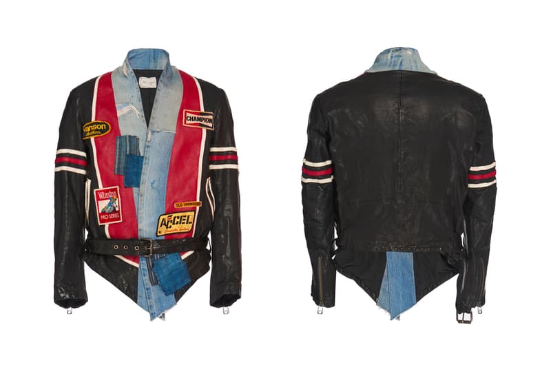 Greg Lauren Spring Summer 2020 Kimono Jackets Racing Motocycle Motocross leather jacket retro vintage distressed denim ss20 deconstructed traditional japanese