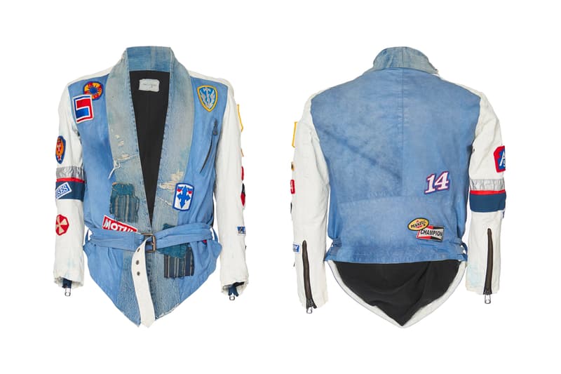 Greg Lauren Spring Summer 2020 Kimono Jackets Racing Motocycle Motocross leather jacket retro vintage distressed denim ss20 deconstructed traditional japanese