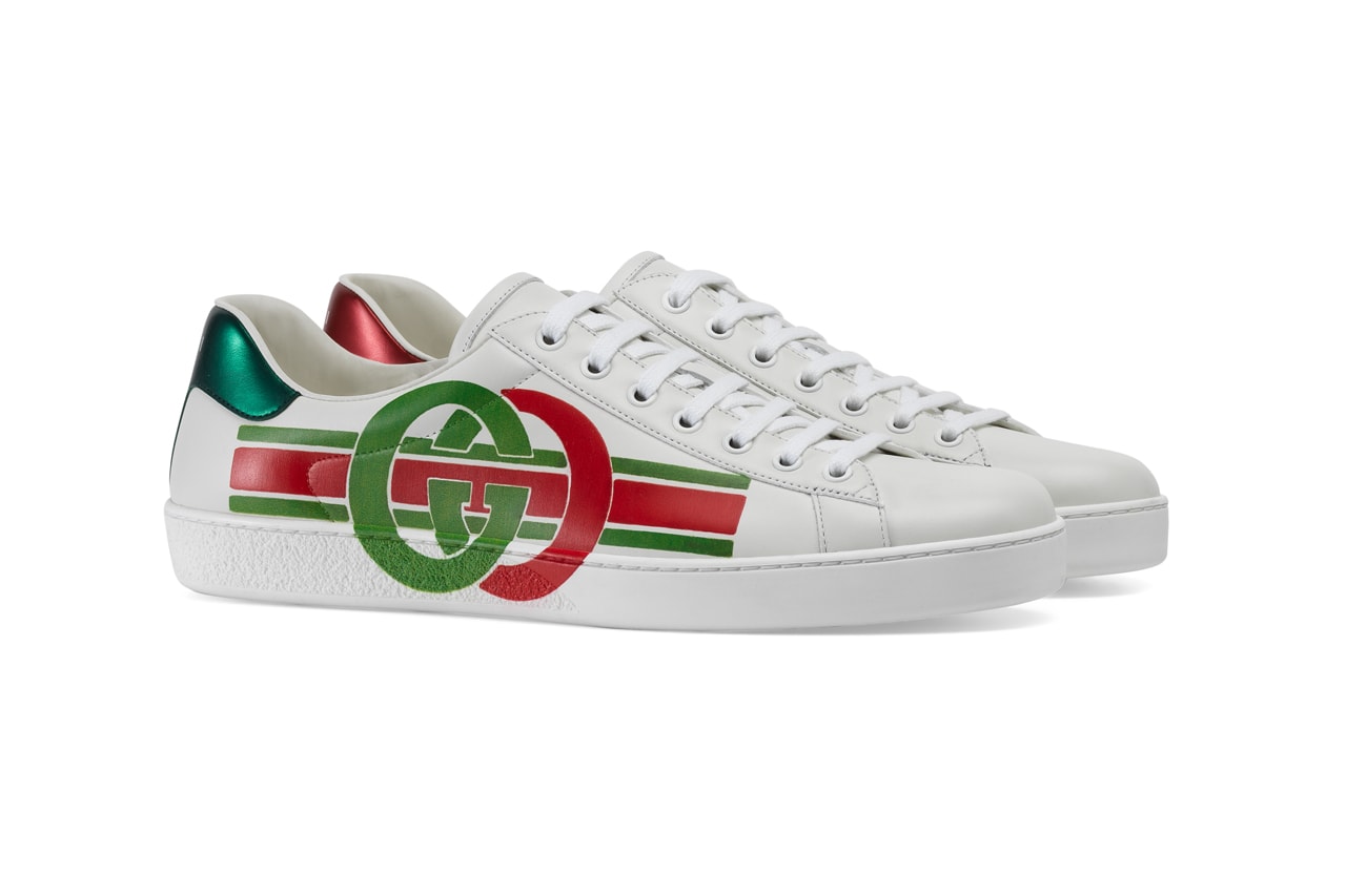 GUCCI Pre-Fall 2019 Ace Sneaker Lookbook Italian sneaker red green alessandro michele fashion brooklyn brownstone Fulton Park and the Akwaaba Mansion