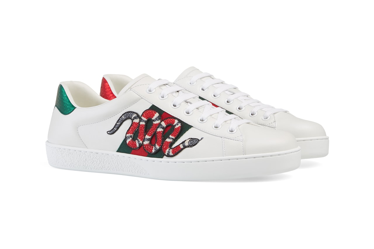 GUCCI Pre-Fall 2019 Ace Sneaker Lookbook Italian sneaker red green alessandro michele fashion brooklyn brownstone Fulton Park and the Akwaaba Mansion