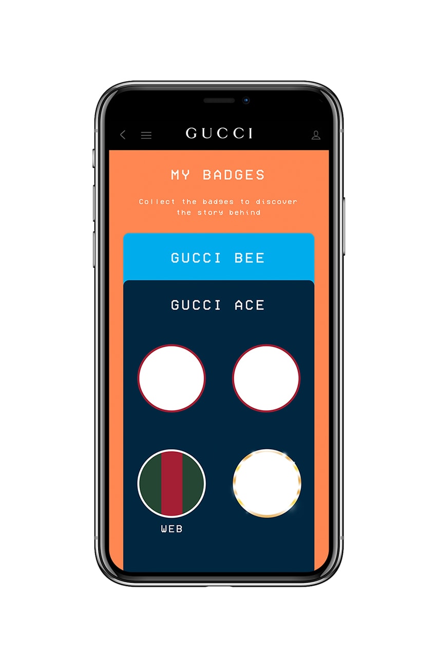 Gucci Arcade App Update Release Information Play Mobile Phones Smartphones Alessandro Michele 'Gucci Bee' 'Gucci Ace' Maze 8-Bit Games 