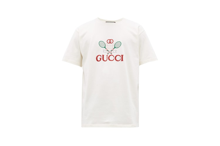 Gucci Drops Tennis-Themed T-Shirt In Time for Wimbledon