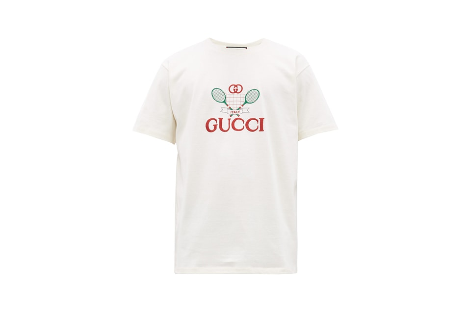 Gucci Embroidered Tennis T Shirt Release Info Hypebeast