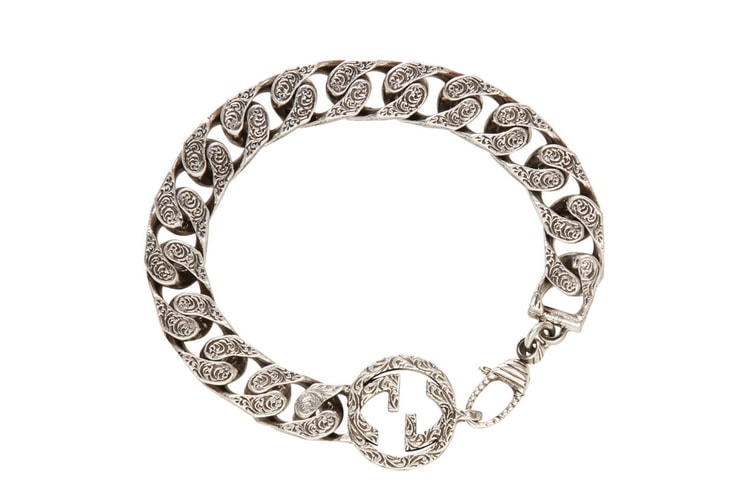 Gucci Releases a Set of Engraved Chain Bracelets