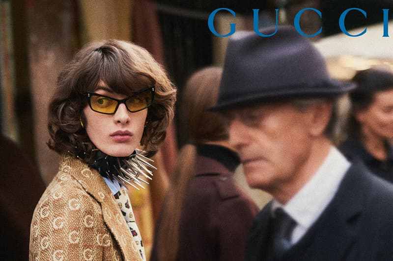 Gucci #GucciPrêtÀPorter Fall Winter 2019 2020 Campaign Imagery Glen Luchford Alessandro Michele GG Emblem 50s 60s 70s 1980s Past Present Collection Lookbook