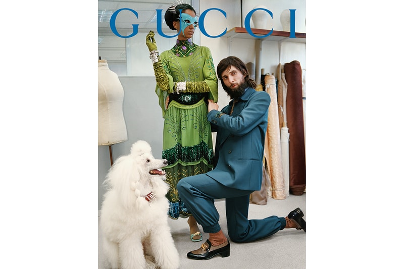 Gucci #GucciPrêtÀPorter Fall Winter 2019 2020 Campaign Imagery Glen Luchford Alessandro Michele GG Emblem 50s 60s 70s 1980s Past Present Collection Lookbook
