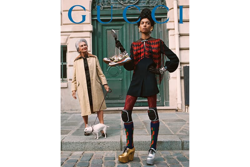 Gucci #GucciPrêtÀPorter Fall Winter 2019 2020 Campaign Imagery Glen Luchford Alessandro Michele GG Emblem 50s 60s 70s 1980s Past Present Collection Lookbook