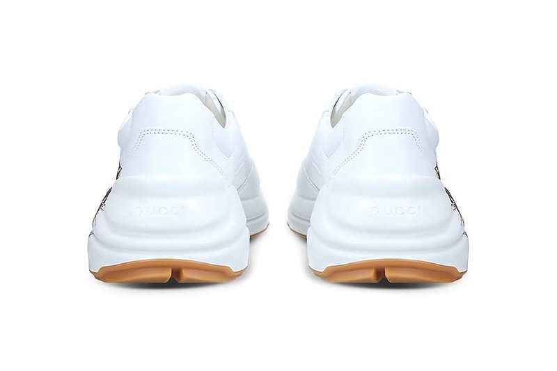 Gucci Rhyton Triple Tiger Print Sneaker Release kicks footwear trainers Italian fashion 