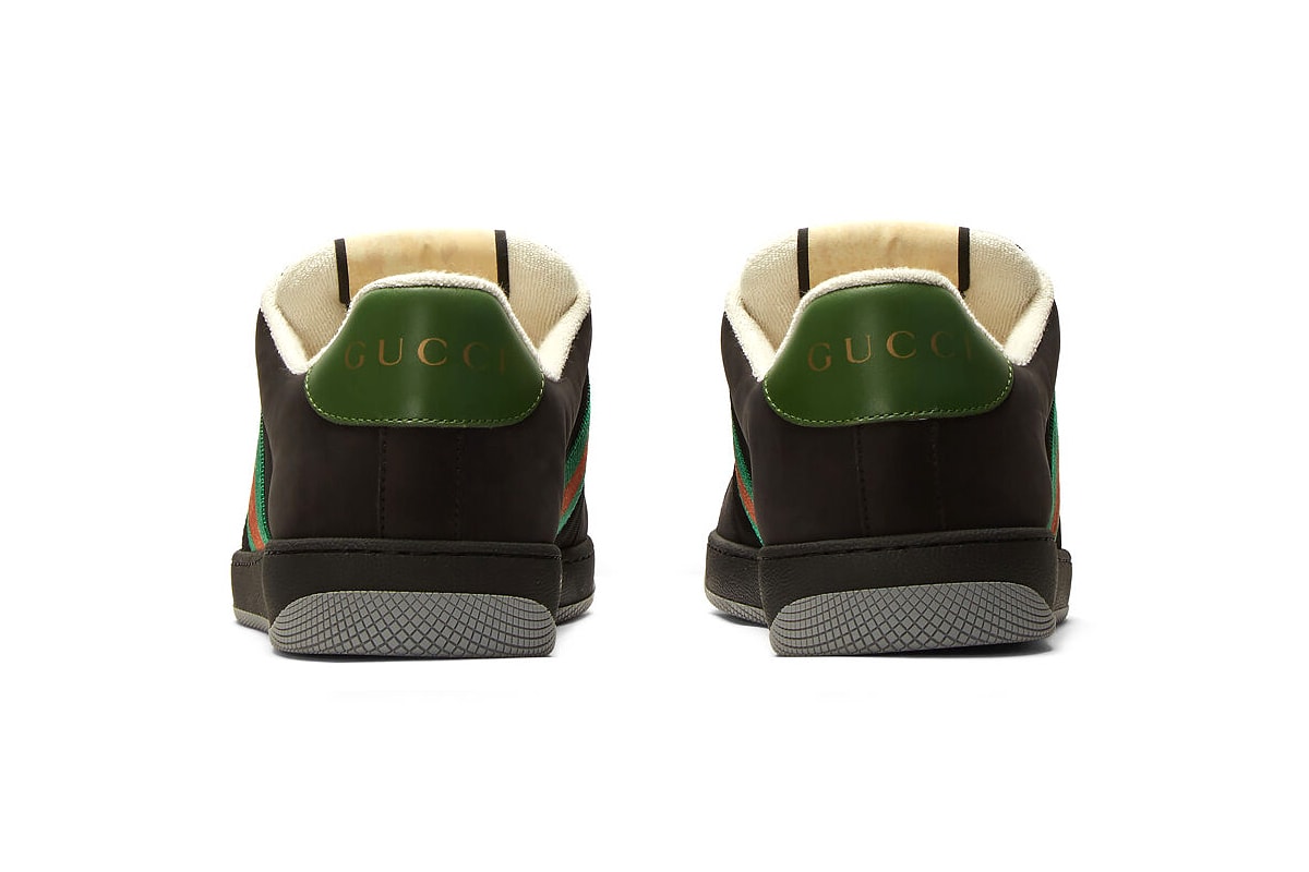 Gucci Screener Sneakers Black Release Info Buy Size Red Green
