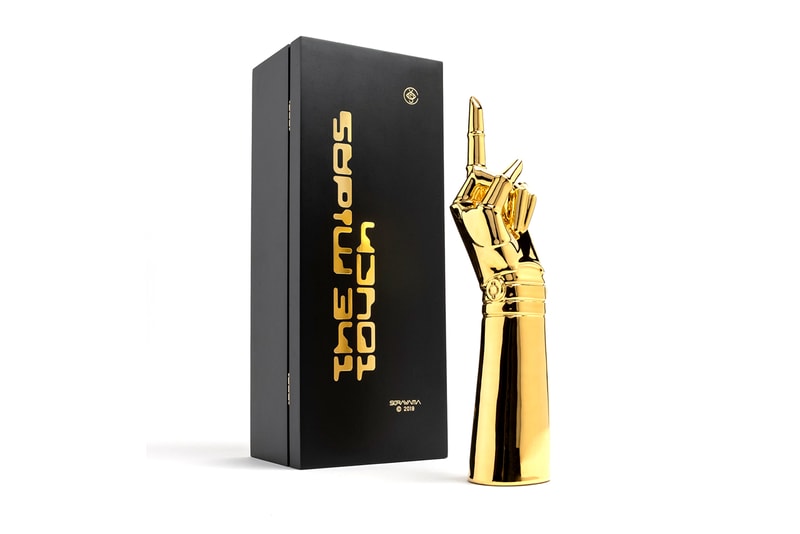 hajime sorayama case studyo the midas touch limited edition sculpture collectible artworks 