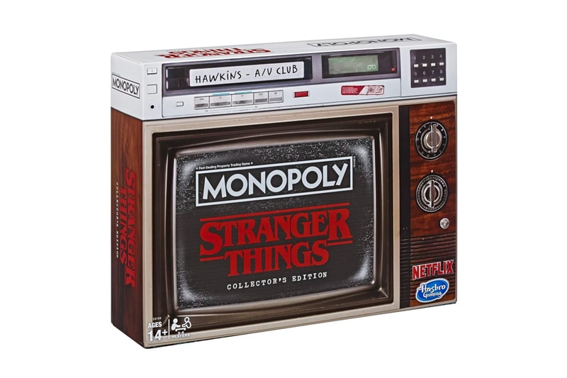 Monopoly Stranger Things Collectors Edition gaming board games hawkins netflix streaming hasbro