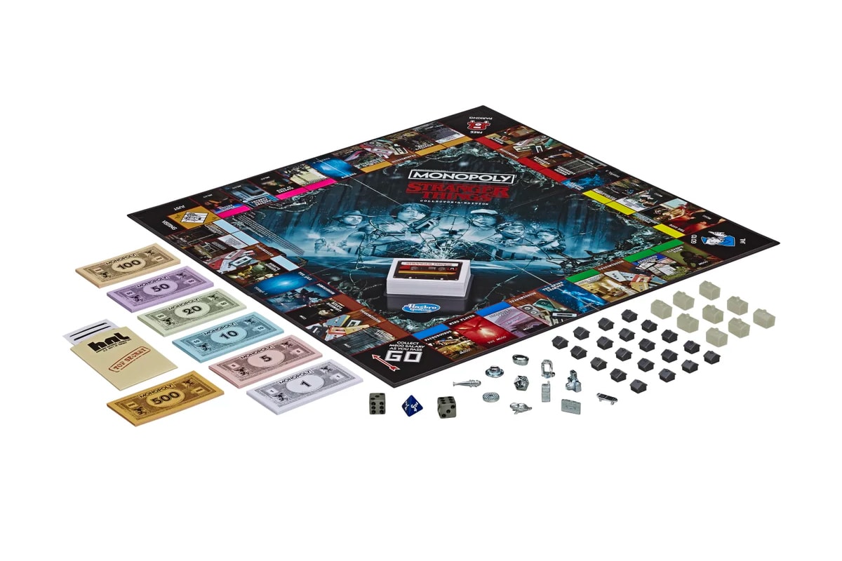 Monopoly Stranger Things Collectors Edition gaming board games hawkins netflix streaming hasbro