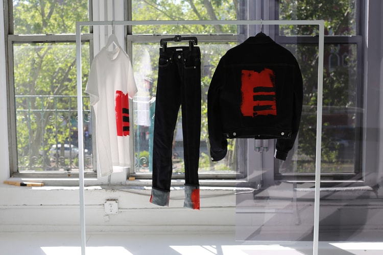 Helmut Lang & Artist Josephine Meckseper Release Hand-Painted FW19 Capsule