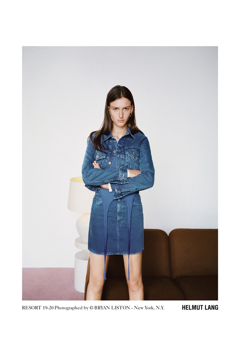 helmut lang resort 2020 collection lookbook editorial images mens womens 
