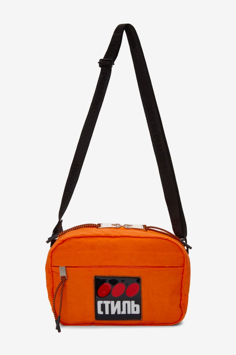 Heron Preston New Bag Accessories Release SSENSE Online Retail Style Camera Bags bum bags messenger bags fanny packs 