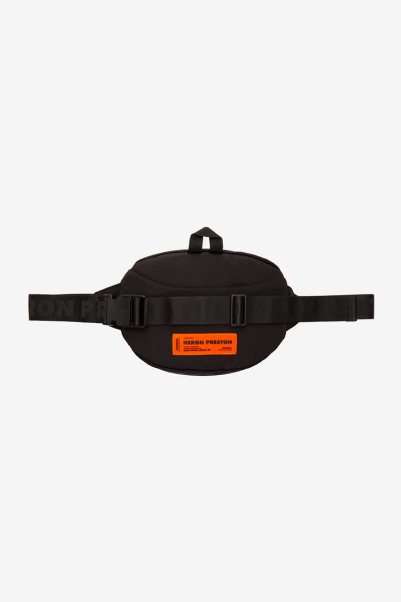 Heron Preston New Bag Accessories Release SSENSE Online Retail Style Camera Bags bum bags messenger bags fanny packs 