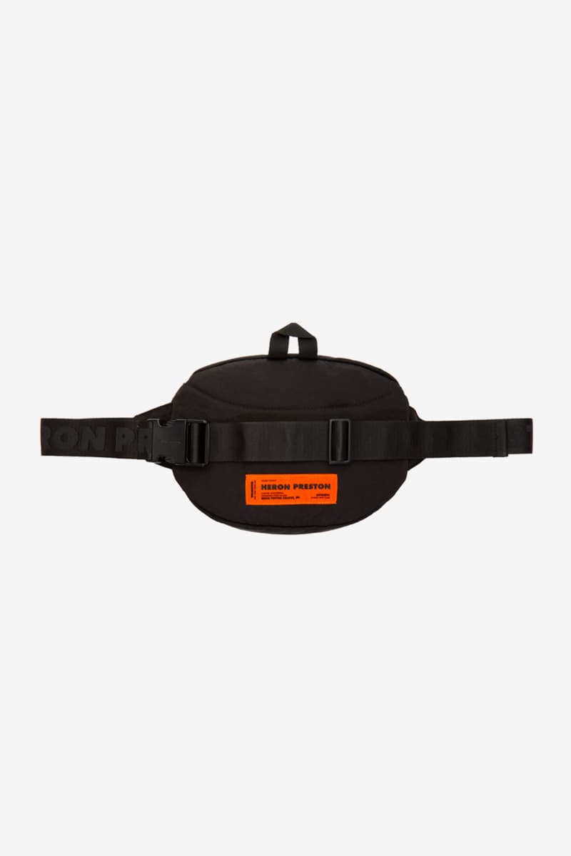 Heron Preston New Bag Accessories Release SSENSE Online Retail Style Camera Bags bum bags messenger bags fanny packs