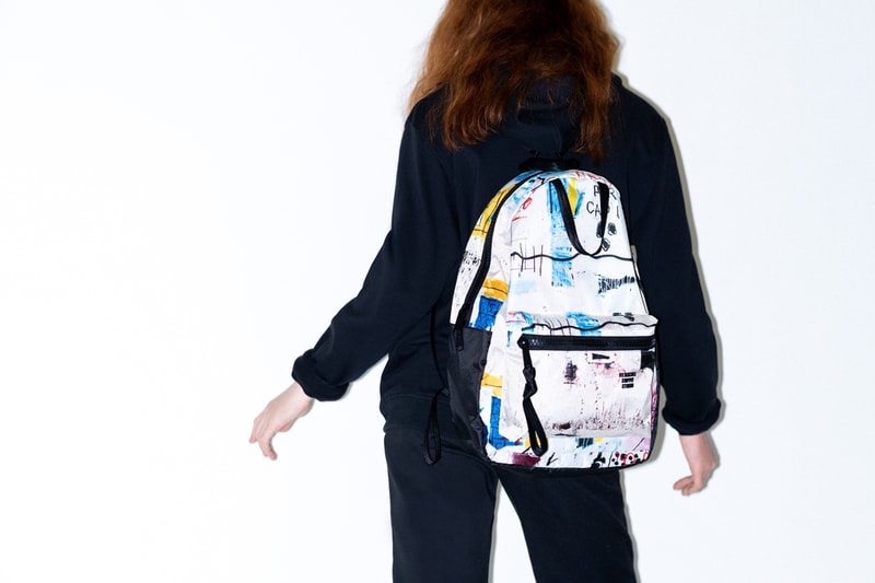 Herschel Supply Launches Basquiat Collection bags backpacks hip packs duffels duffles jean michel basquiat graffitti neo expressionism 