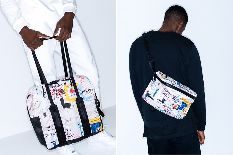 Herschel Supply Launches Basquiat Collection bags backpacks hip packs duffels duffles jean michel basquiat graffitti neo expressionism 