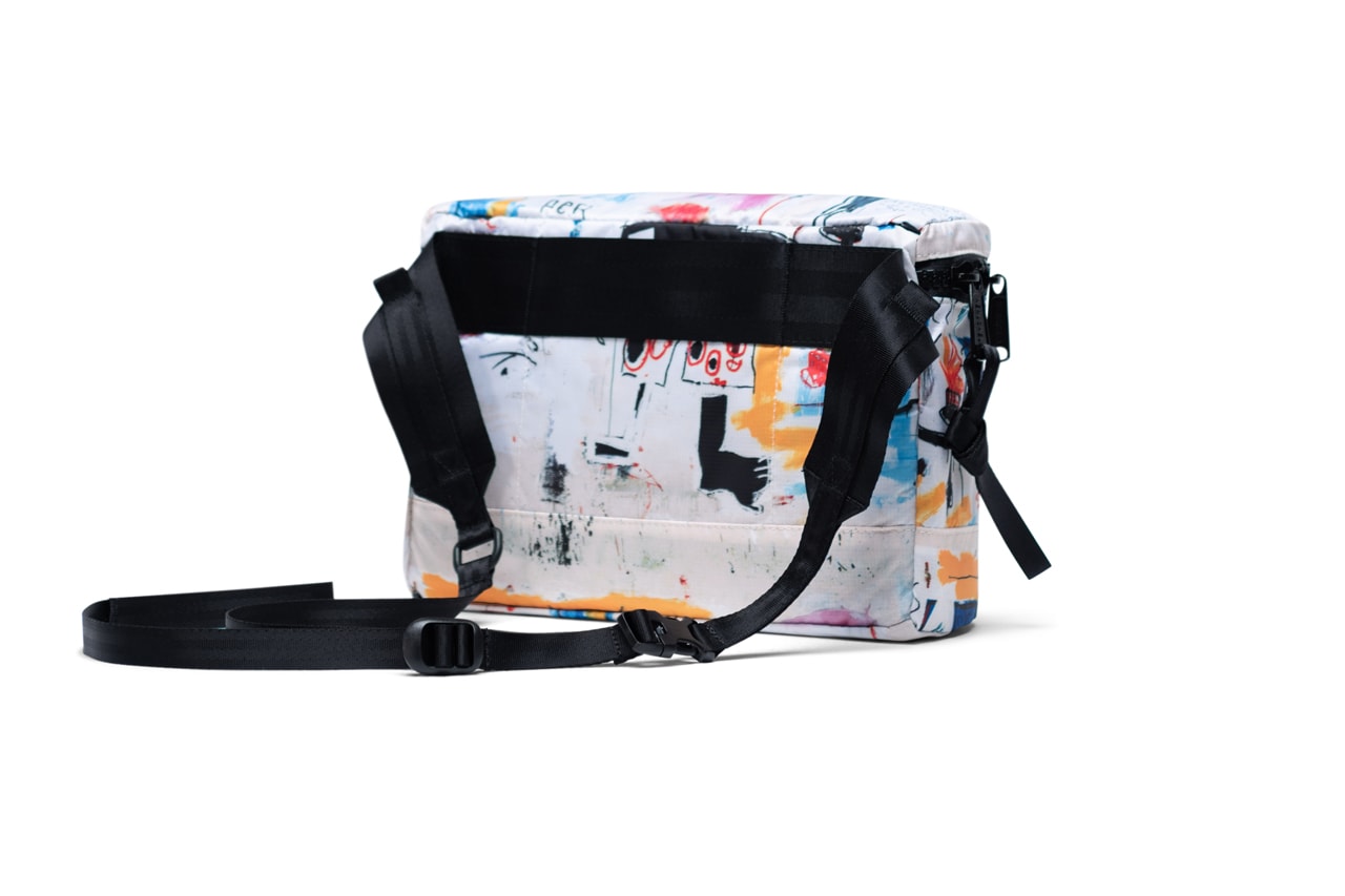 Herschel Supply Launches Basquiat Collection bags backpacks hip packs duffels duffles jean michel basquiat graffitti neo expressionism 