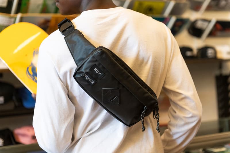 HUF x JanSport Bag Collaboration for Fall 2019 backpack hip pack fanny pack cooler bag ripstop commuter skater 